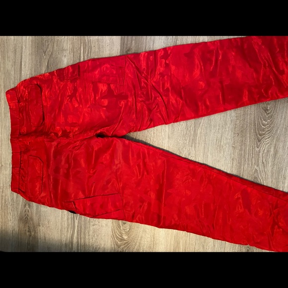 M+RC Noir Red Cargo Pants - Picture 2 of 3